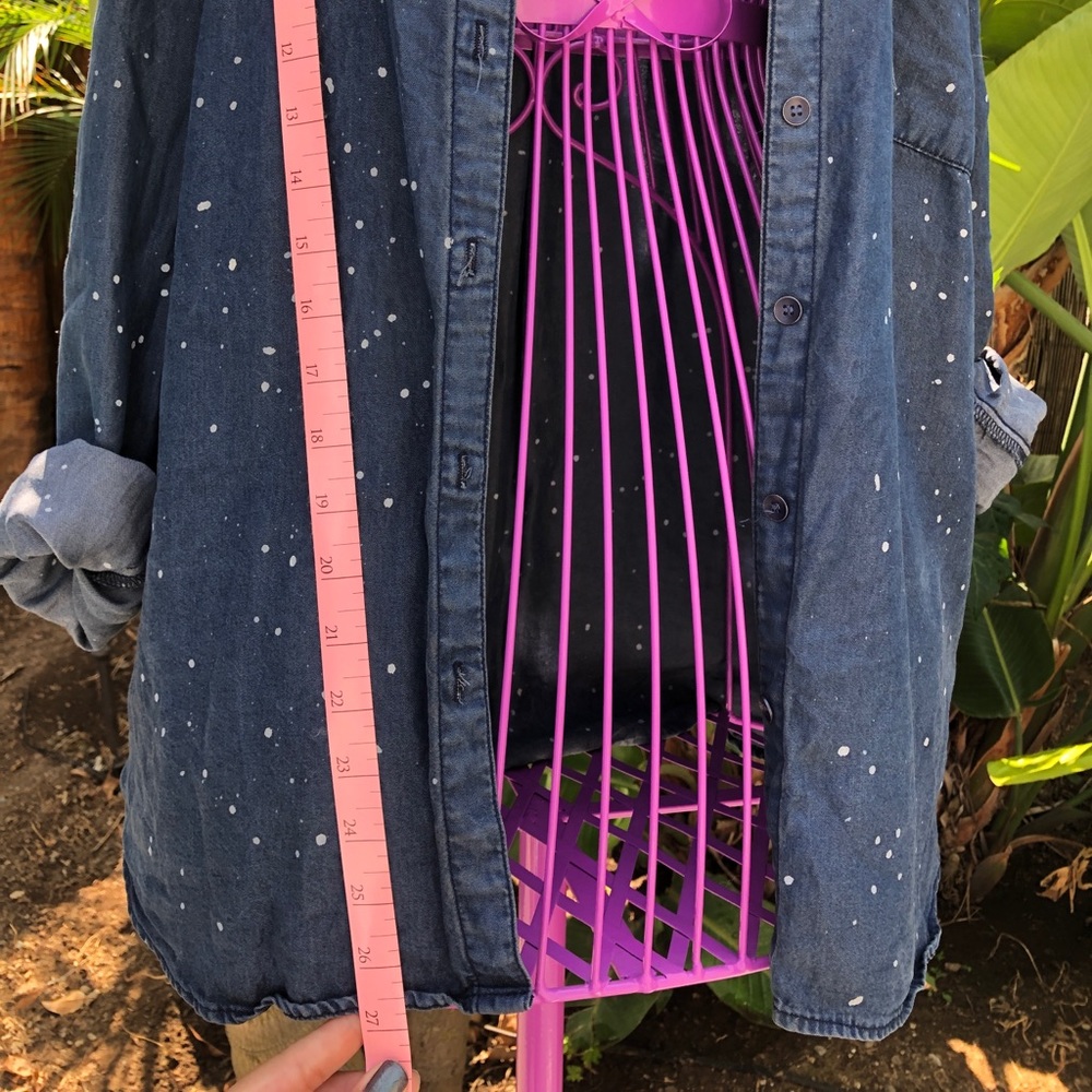 Splendid Chambray Button Down Top - image 4